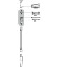 Штуцер GARDENA шарнирный 1/2 02998-20.000.00